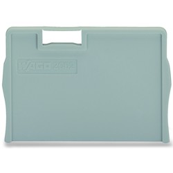 Wago Corporation 2002-1293 | Separator Plate for 2002-1201, 2 mm (0.079 in) Thick, Gray