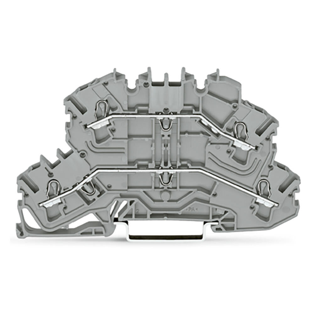 Wago Corporation 2002-2601 | Double Deck Terminal Block, 12 to 22AWG, Insulation Strip