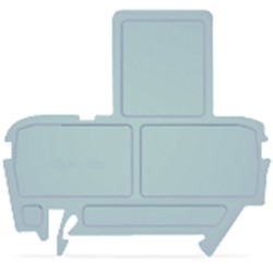 Wago Corporation 2002-991 | End Plate, 2.0 mm Wide, Grey