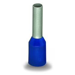 Wago Corporation 216-246 | Insulated Ferrule, Blue, 2.5 mm², 10 mm Length