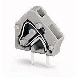 Wago Corporation 236-746 | Stackable PCB Terminal Block, 1-Pole, 2.5 mm², Pin Spacing 5/5.08 mm, CAGE CLAMP, With Commoning Option