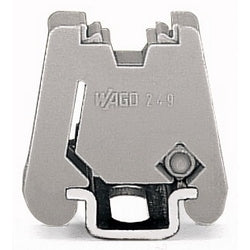 Wago Corporation 249-101 | Screwless End Stop, 6 mm Wide, Compatible with WMB Markers