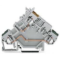 Wago Corporation 280-555 | Actuator Terminal Block, For Magnetic Valves and Servos