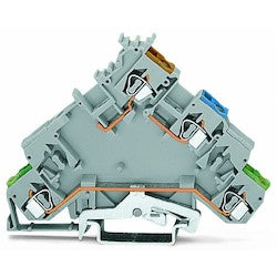 Wago Corporation 280-574 | Sensor Supply Terminal Block With Ground Connection