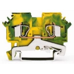 Wago Corporation 281-607 | 2-Conductor Ground Terminal Block