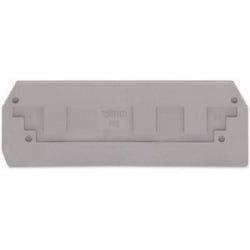 Wago Corporation 282-308 | End and Intermediate Plate, 2.5 mm / 0.098 in Thick