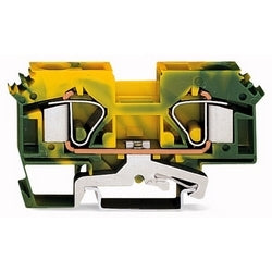 Wago Corporation 283-607 | 2-Conductor Ground Terminal Block