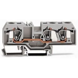 Wago Corporation 284-681 | 3-Conductor Through Terminal Block