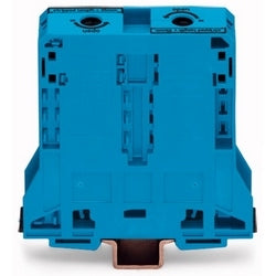 Wago Corporation 285-194 | Through Terminal Block, 4 AWG to 4/0, Blue