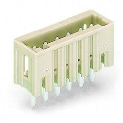 Wago Corporation 734-154 | 24-Pole Straight Header with Solder Pins, 1 x 1 mm (0.039 x 0.039 in)