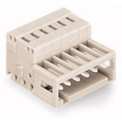 Wago Corporation 734-312 | 12-Pole Male Connector, Pin Spacing 3.5 mm (0.138 in), Mismating-Protected