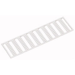 Wago Corporation 793-503 | WMB Multi Marking System, Horizontal Numbering 11–20, White