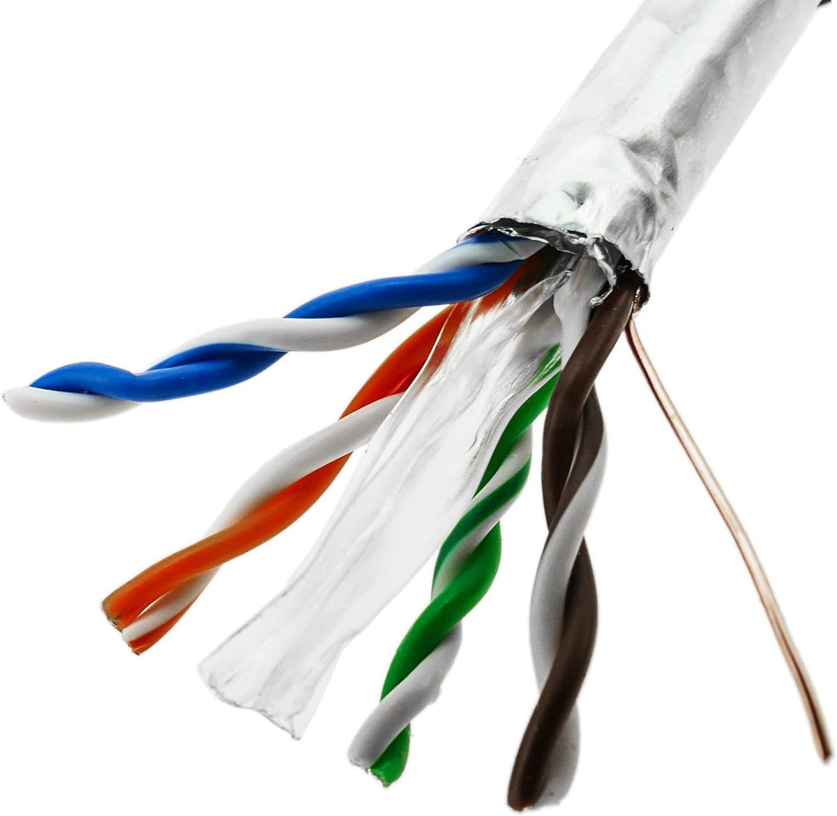 Wavenet RG6QOSPBK2 | Coaxial Cable, RG6 Quad Shield, Outdoor, UV Rated, Copper-Clad Steel, Black