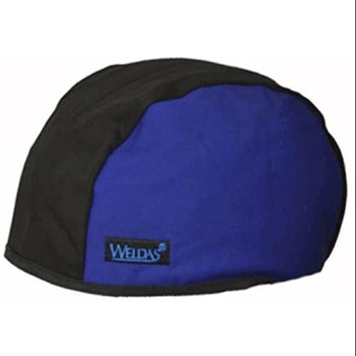 Weldas Company LLC 23-8000L | Welding Beanie, 9oz., FR Cotton, Blue/Black, Large