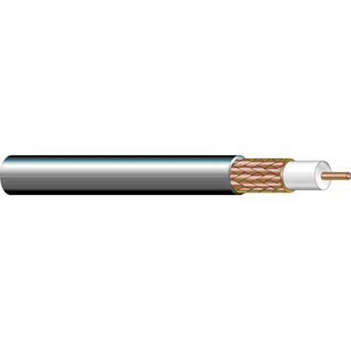 West Penn Wire AQC815BK1000 | CCTV Cable, RG59/U, 1000 ft. L, Shielded, Black, 1, 20 AWG