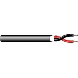 West Penn Wire AQ224BK1000 | 18/2 Stranded Bare Copper Conductors, Overall Unshielded With Aquaseal Tape And Overall Jacket