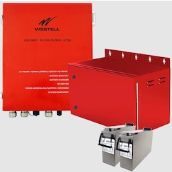 Westell CS14-720-820-K1 | Class B 0.5 Watt 700/800 Mhz Dual Band Bi Directional Amplifier Kit with 12 Hours Bbu