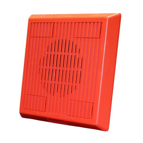 Wheelock AMT-12/24-R | AMT Multitone Horn , Wall, Red, 12/24 V, indoor/outdoor