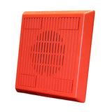 Wheelock AMT-12/24-R | AMT Multitone Horn , Wall, Red, 12/24 V, indoor/outdoor