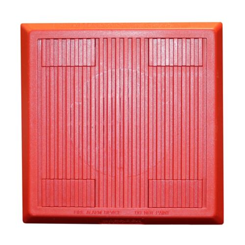 Wheelock AMT-12/24-R | AMT Multitone Horn , Wall, Red, 12/24 V, indoor/outdoor