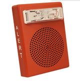 Wheelock E50-24MCW-ALR | 2w Speaker Strb, Sq, Wall, 24vdc, 15/30/75/110cd, Alert, Rd