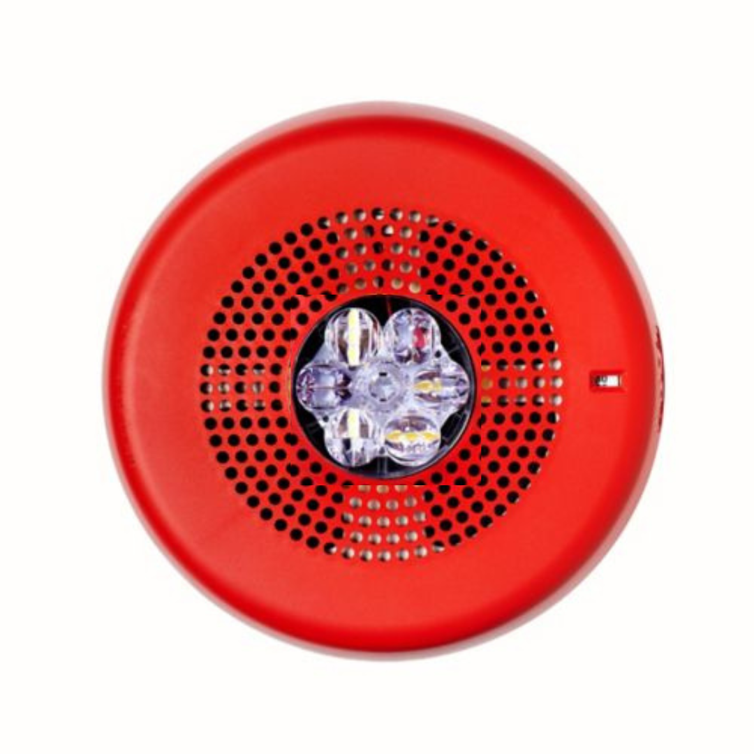 Wheelock ELSPSTRC-N | No Lettering Ceiling Speaker Strobe 25V / 70V (High Fidelity Speaker)
