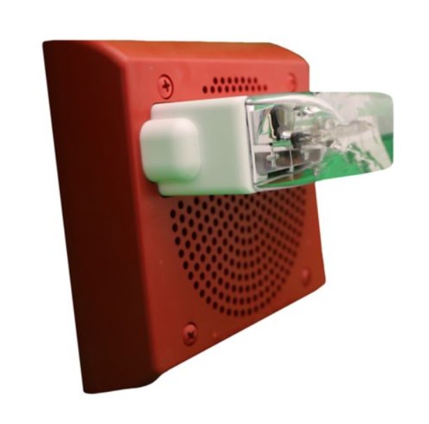 Wheelock ET70WP-24177C-FR - HORN - SPEAKER STROBE 1/8-8W RED