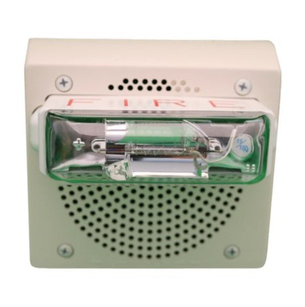 Wheelock ET70WP-24177C-FW - HORN - SPEAKER STROBE 1/8-8W WHITE