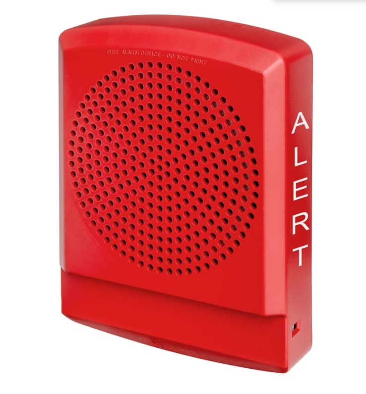 Wheelock LFHNKR3-AL - STROBE - LF HN, RED, WALL, 24V, ALERT