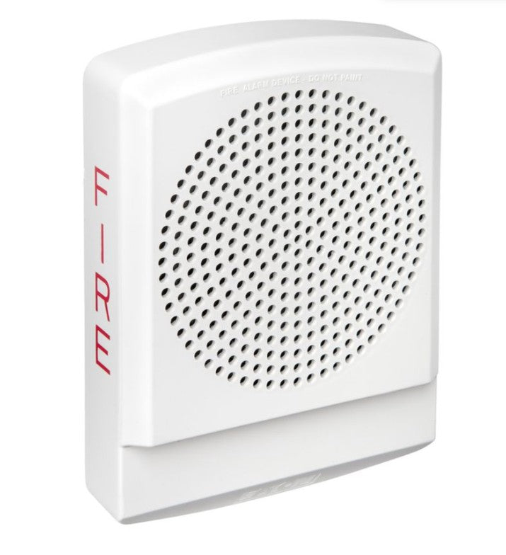 Wheelock LFHNKW3 - STROBE - LF HN, WHT, WALL, 24V, FIRE