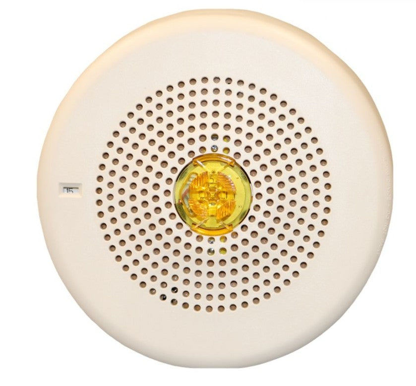 Wheelock LSPSTWC3-NA - STROBE - LED 2W HF SPKR STRB, RND, CEIL