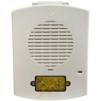 Wheelock MP1-11G | Multitone Strobe, White, Amber Lens, No Lettering