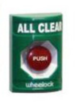 Wheelock NPS-G - ACCESS CONTROL - PUSH BUTTON- GREEN