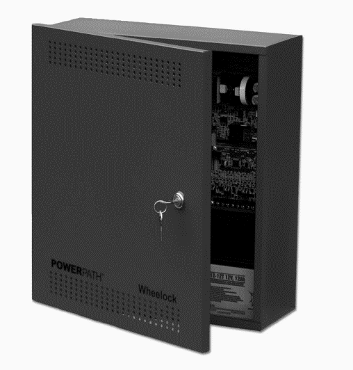 Wheelock PS-8E-B-LP | Fire Alarm Power Supply 240V (Black, 8 Amp)