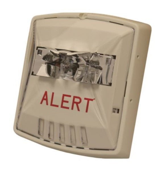 Wheelock STW-AL | Strobe Wall Mount, White, "Alert" Wording