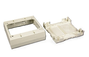 Wiremold 2347-2-WH | 400/800/2300/2300D Two-Gang Device Box Fitting