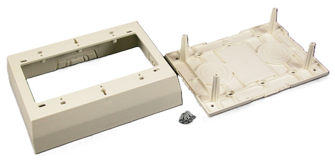 Wiremold 2348-3 | 400/800/2300/2300D Three-Gang Deep Device Box Fitting