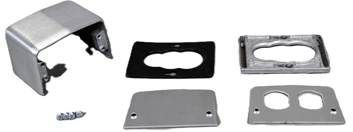 Wiremold 525F | 525 Series Four-Piece Power Service Fitting