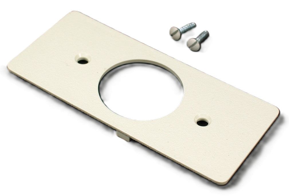 Wiremold 5507T2 | 5500 Single Receptacle Faceplate Fitting