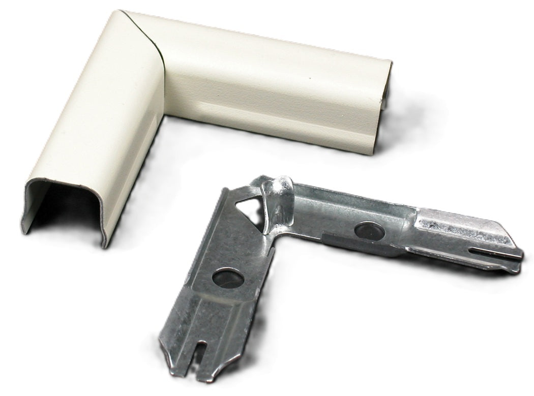 Wiremold 711WH | 700 Flat Elbow Fitting