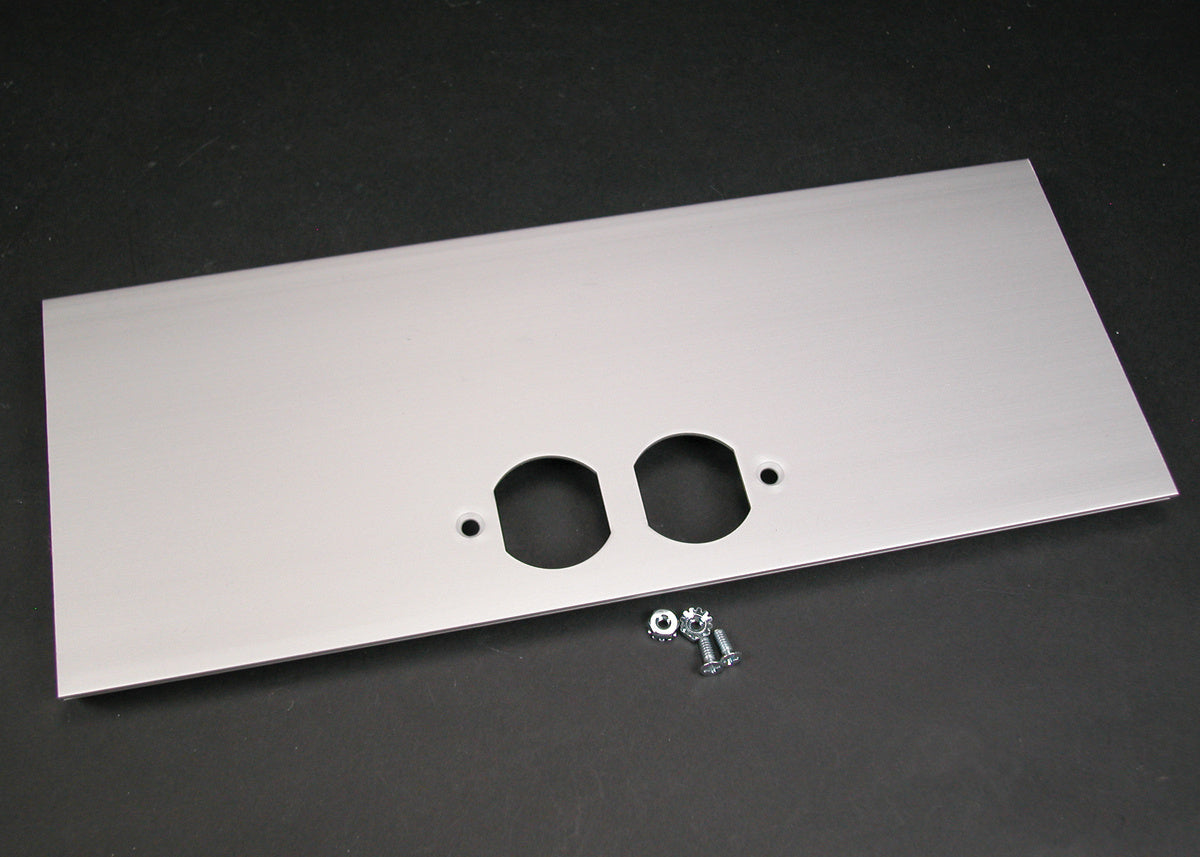 Wiremold AL5246-D | AL5200 Large Multi-Channel Raceway Duplex Receptacle Cover Plate