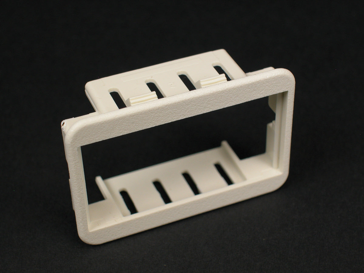 Wiremold CM-2AB-BK | CM CM2/Activate 2A Mini Adapter Mounting Bezel