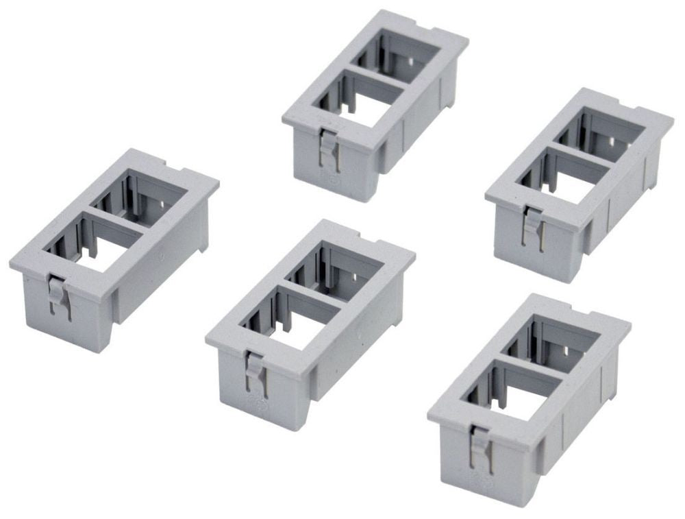 Wiremold CM2-U2NOR-WH | Dual Nordx Module White