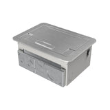 Wiremold EFB45BTAA | Evolution Floor Box Flush Cover, Solid Lid