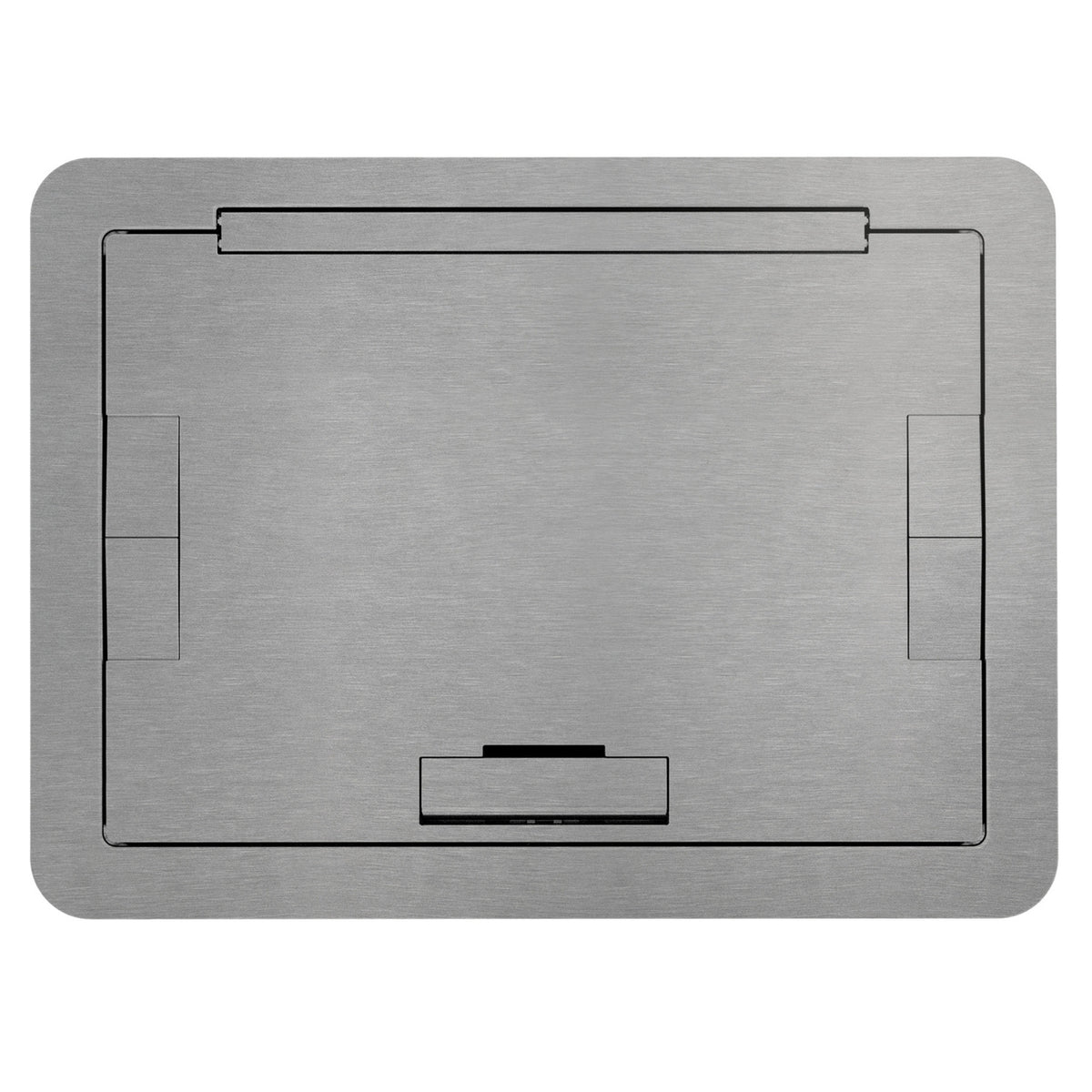 Wiremold EFB6810BTAA | Evolution Floor Box Flush Cover, Solid Lid