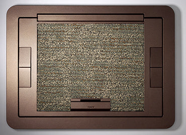 Wiremold EFB6810CTBZ | Evolution Floor Box Flush Cover with Floor Insert, Bronze