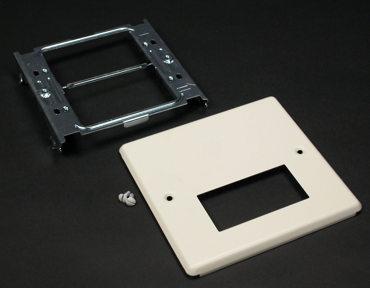 Wiremold G4047RF | 4047 Two-Gang Cover Rectangular Opening and Modular Furniture