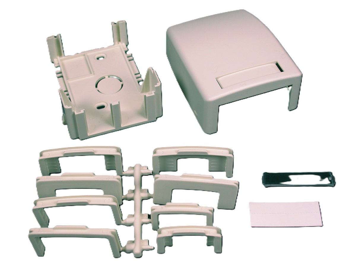 Wiremold PDB2TJFW | Eclipse PN03, PN05, PN10 TracJack Data Box Fitting