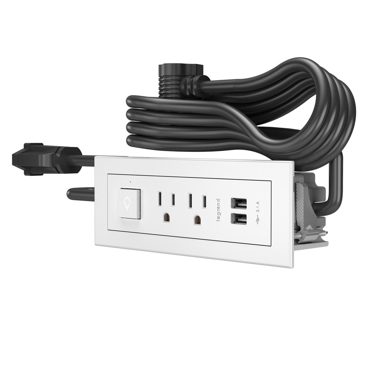 Wiremold RDSZWH | Furniture Power Switching Power Unit- White