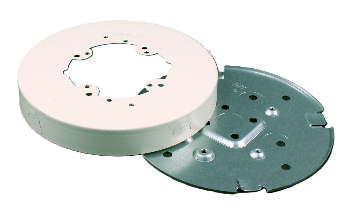 Wiremold V5739 | 500/700 Series Solid Base Fixture Box Fitting, Ivory